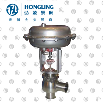 衛(wèi)生型氣動(dòng)不銹鋼調(diào)節(jié)閥
